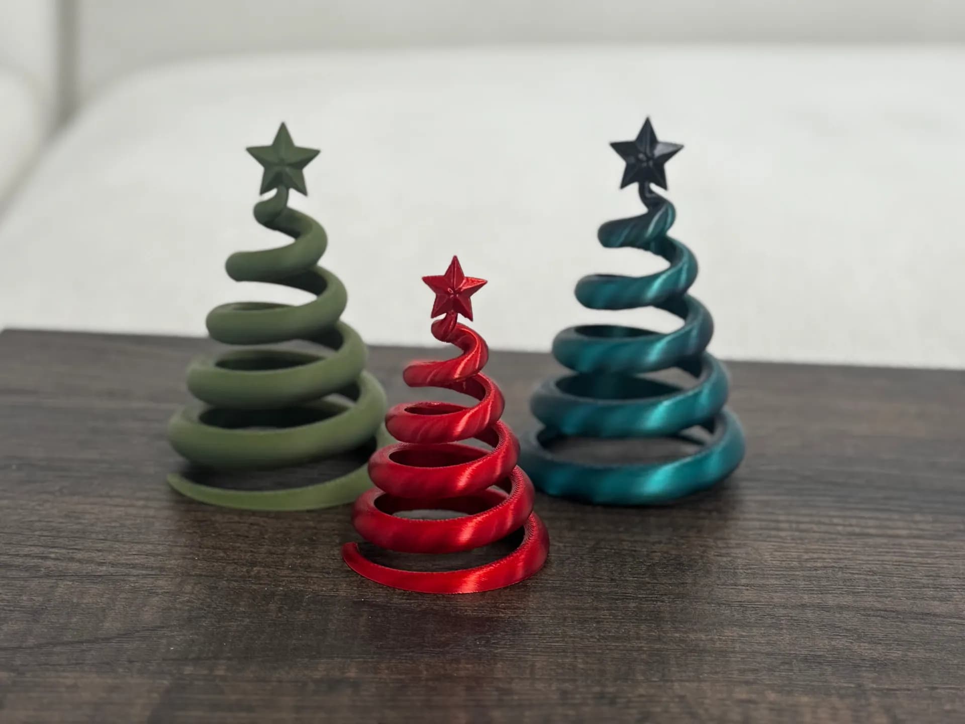 Три спиральные ёлочки «Twistmas»